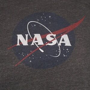 NASA Logo Cotton Blend T-Shirt S